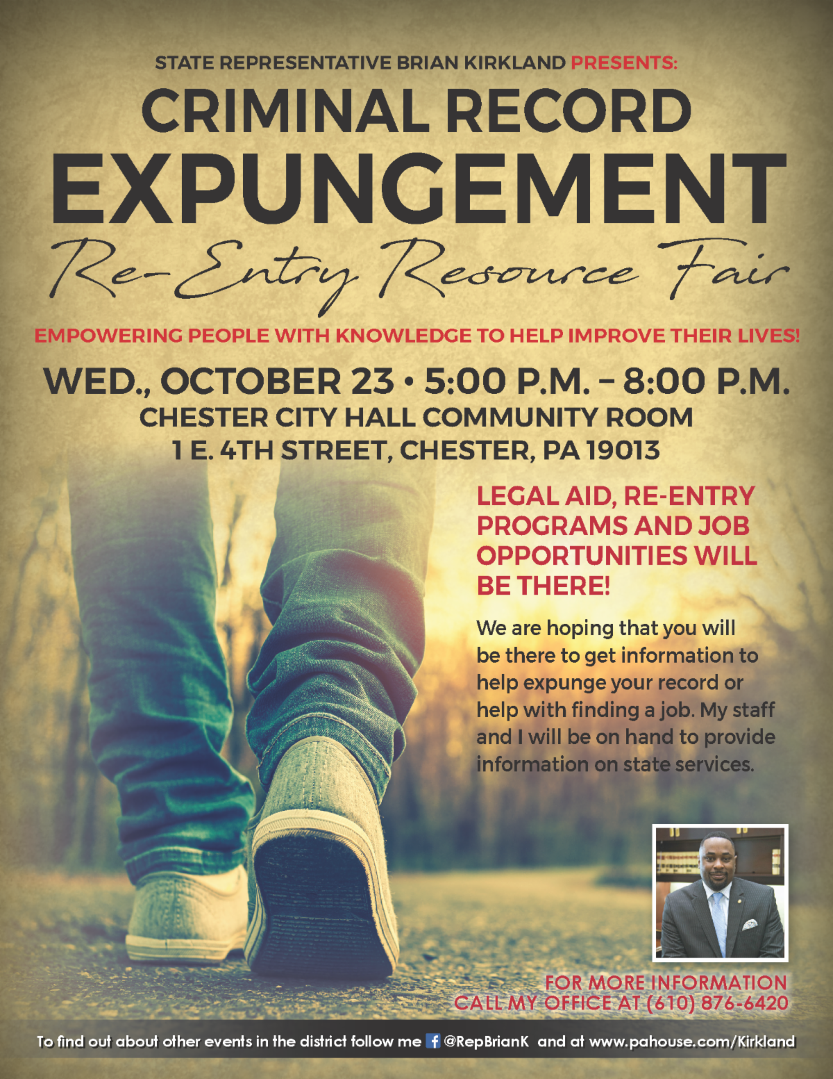 Expungement Clinic and Fair flyer